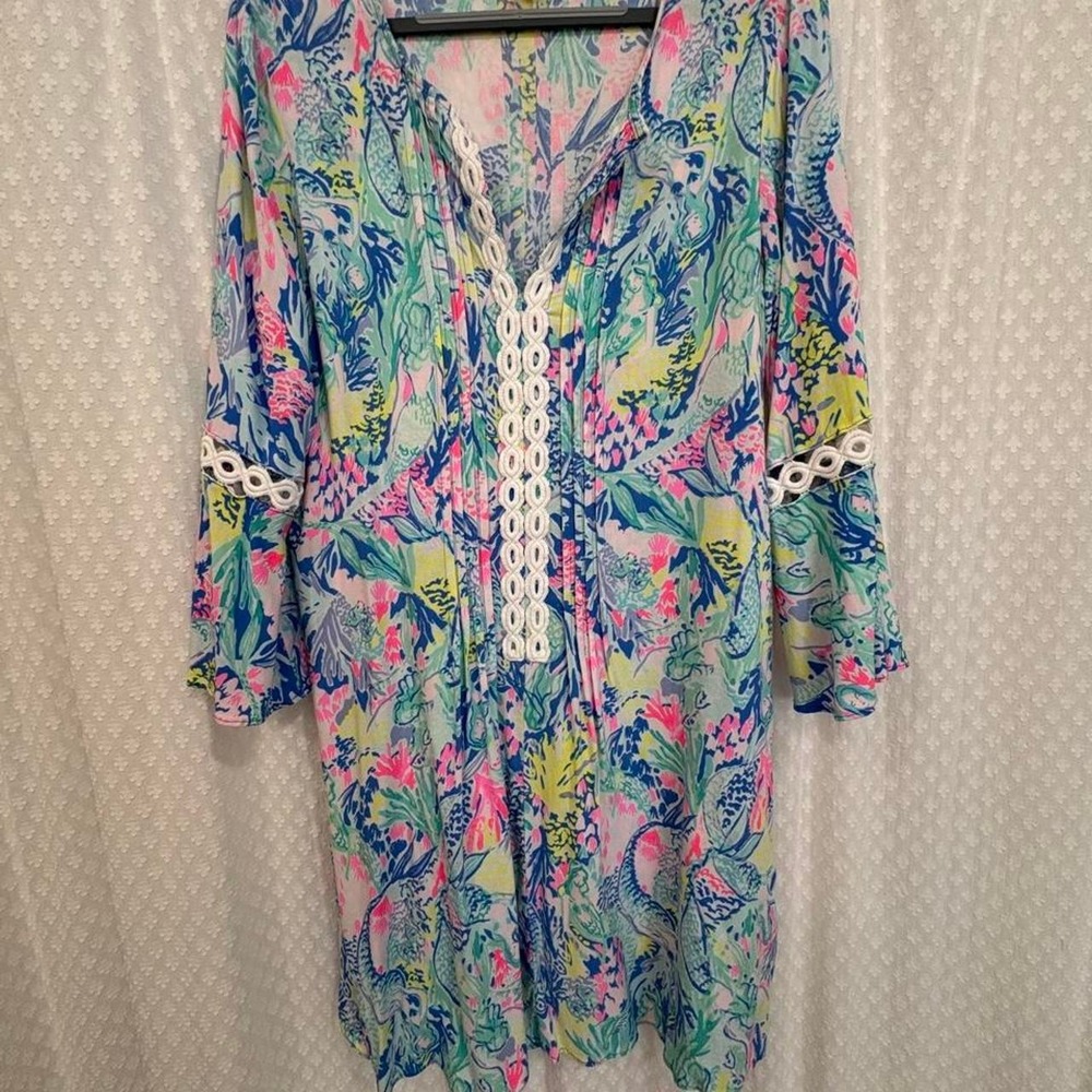 Lilly Pulitzer Mermaid Cove Tunic Dress